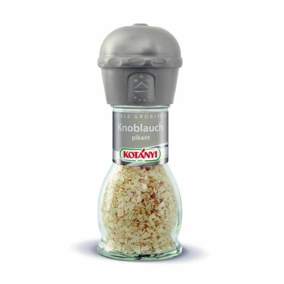 Kotanyi Knoblauch pikant granuliert und getrocknet Mühle 48g 10er Pack 