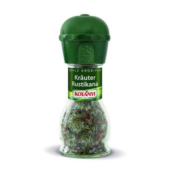 Kotanyi Kräuter Rustikana in Mühle Gewürzmühle 48g 10er Pack 