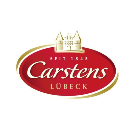 Carstens Lübecker Marzipan Bruch mit Zartbitterschokolade 500g 
