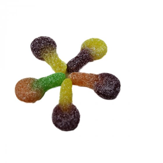 Frisia Fruchtgummi saure Fruit Dummies ohne Gelatine Laktosefrei 300g 