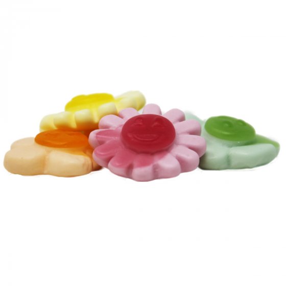 Fruchtgummi Crazy Flowers Frisia verrückte Blumen mit Gesichter 300g