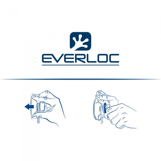 Everloc Haken-Set, 4 Stück 