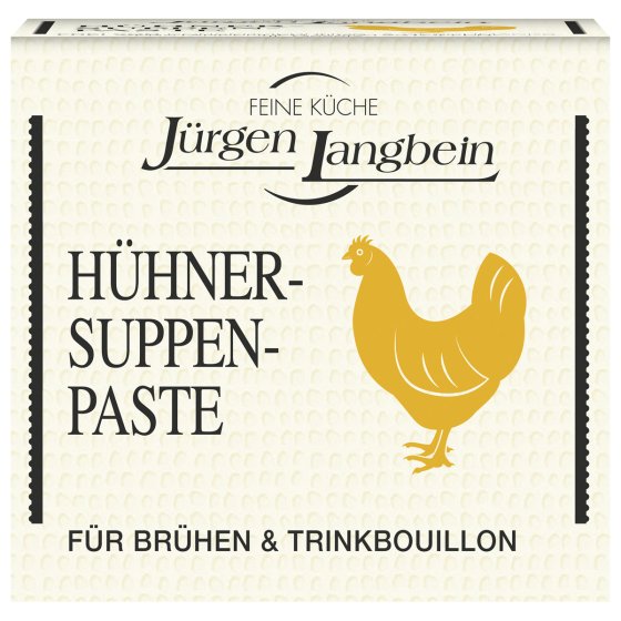 Jürgen Langbein Hühner Suppen Paste mit Hühnerfleisch 50g 10er Pack 