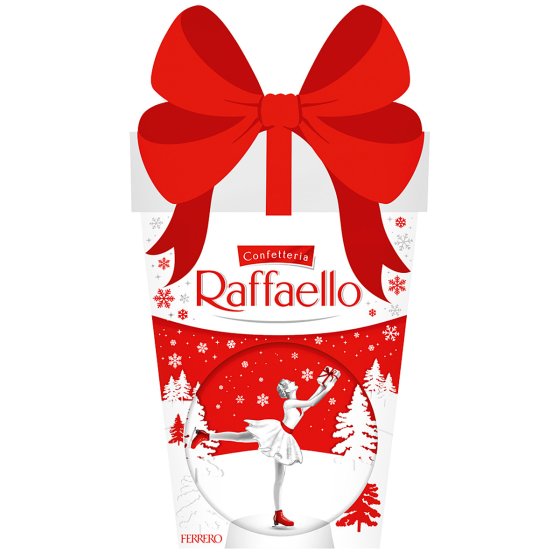 Raffaello Geschenk mit Kokos Milchcreme Mandeln Weihnachten 120g 