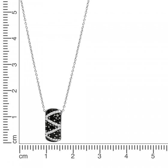 Halskette 925 Sterling Silber rhodiniert 