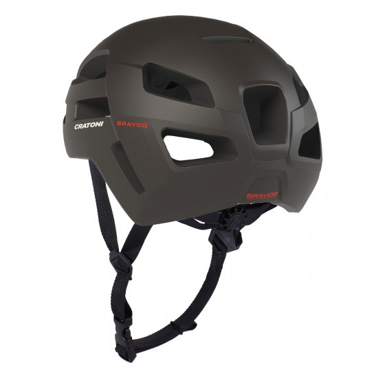 Gravel - Fahrradhelm Gravoq, schwarz matt 