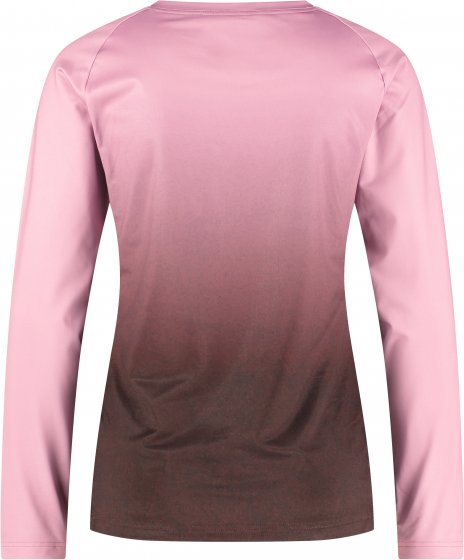 Woman's SAIKO Long Sleeve warm Printed,  Pink 