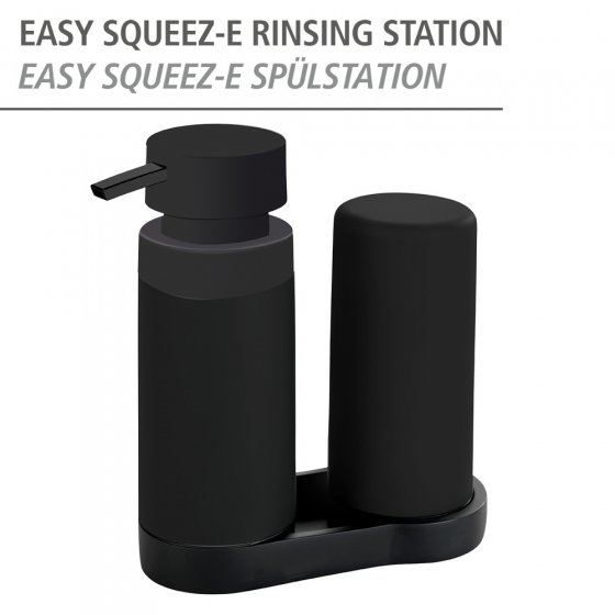 Easy Squeez-e Spülstation Schwarz, Spülbecken-Organizer