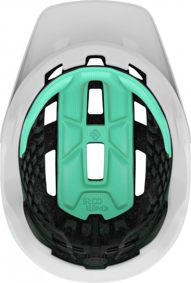 MTB-Helm Coyote KinetiCore, Matte Full White 