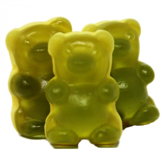 Fruchtgummi Waldmeister mit Wackelpudding und Vanillesauce 1000g