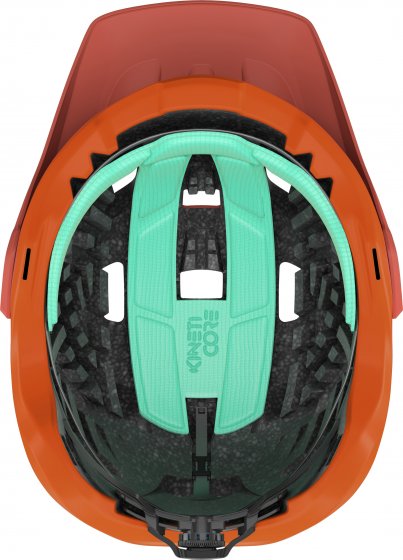 MTB-Helm Jackal KinetiCore, Matte Rust Orange 