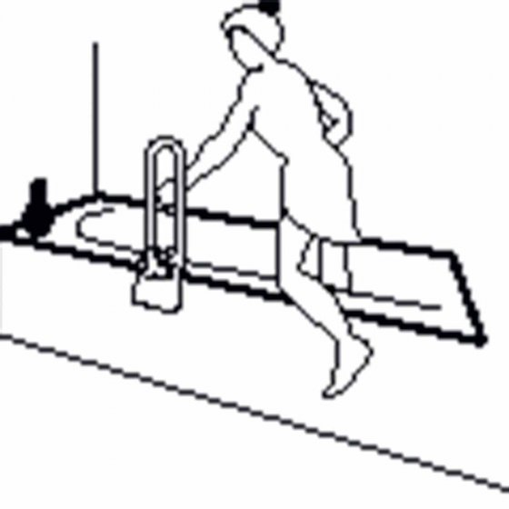 Badewannen-Einstiegshilfe 