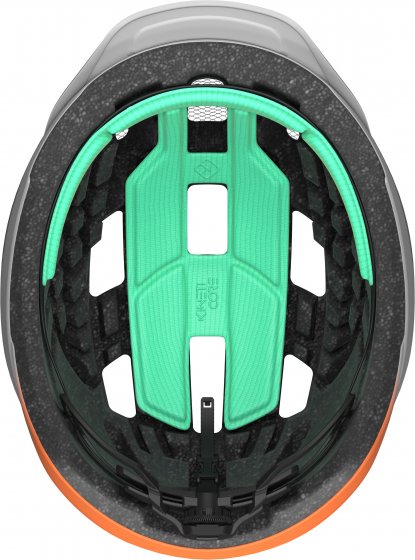Fahrradhelm  Cerro KinetiCore, White Flash Orange 