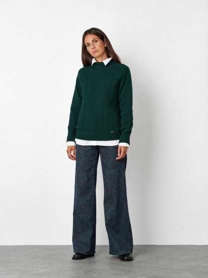 Loose-fit-Jeans Jenny Palazzo 