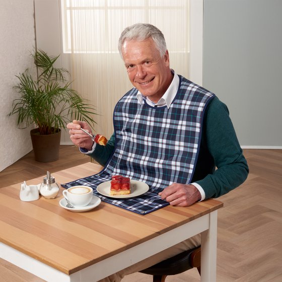 Lätzchen wasserabweisend mit Auffang 