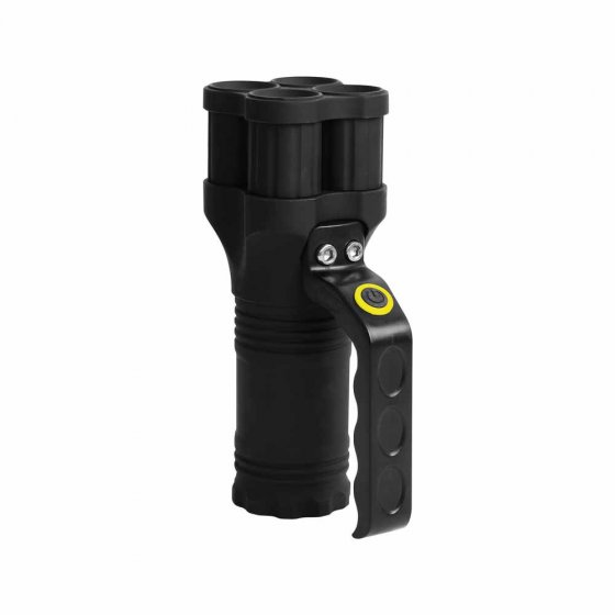 Taschenlampe mit 4 LEDs und Griff 