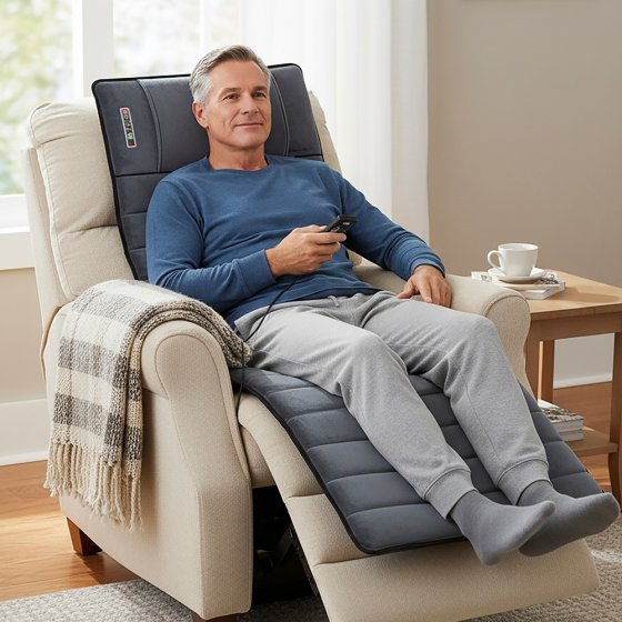 Massagematte mit Nacken-Shiatsu 