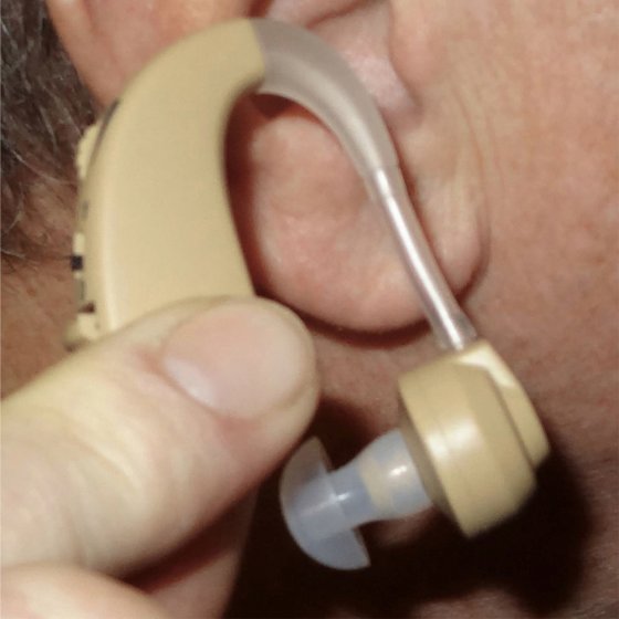 „Mini-Ear” Hörhilfe 