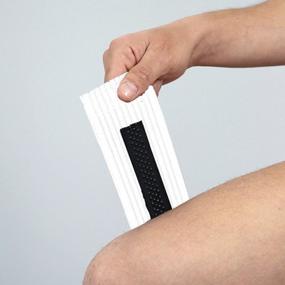 Kniebandage mit Anti-Rutschbeschichtung 