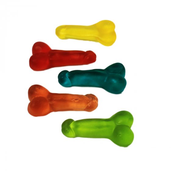 Fruchtgummi Willis Dickies mit Fruchtgeschmack 5fach sortiert 300g