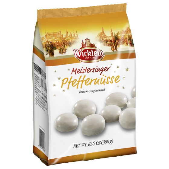 Wicklein Würzige Pfeffernüsse mit weißer Zuckerglasur 300g 5er Pack 