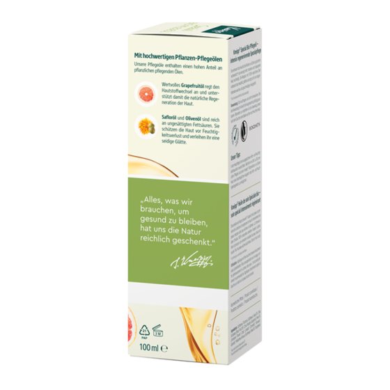 Kneipp Spezial Bio Pflegeöl Naturkosmetik für trockene Haut 100ml 