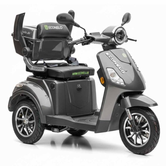 E-Mobil YOGI-IQ, 3-Rad Blei-Akku Grau