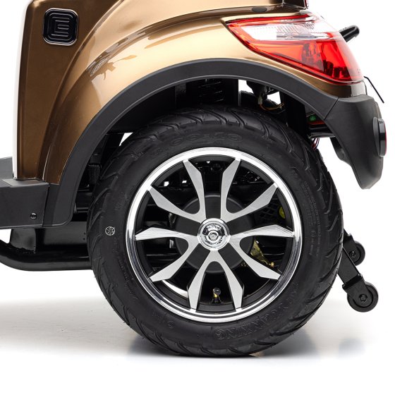 E-Mobil Venezia 4-Rad Lithium Braun
