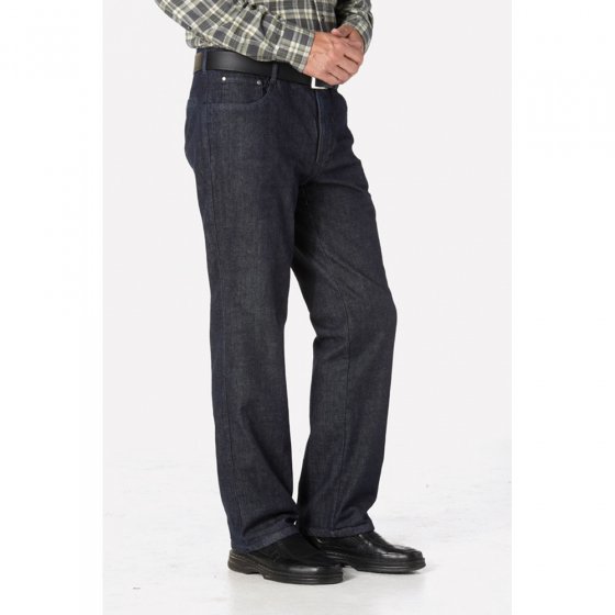 Jeans m.Thermofutt.,Schwarz,52 52 | Schwarz