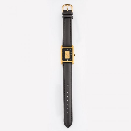 Goldbarren-Uhr mit Diamant Damen 