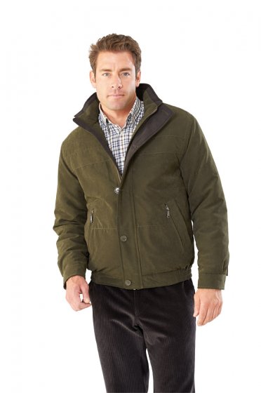 Wattierer Mikro-Moss-Blouson