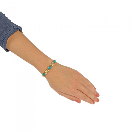 Magnet-Armband"Turquoise" 