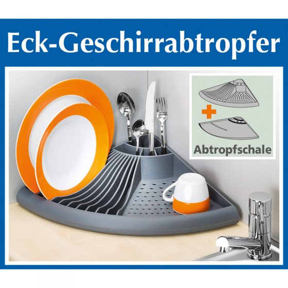 Eck-Geschirrabtropfer 