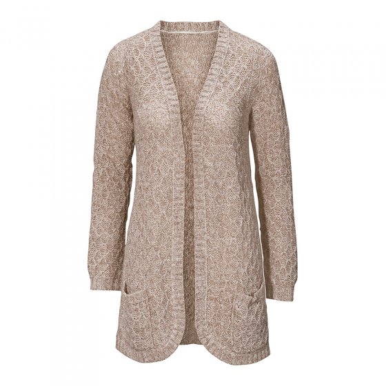 Strick-Cardigan,beig-mel.54/56 54 | Beige-meliert