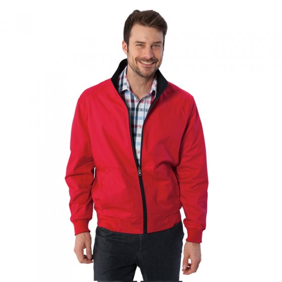 BW-Wende-Blouson,mari./rot,L L | Marine#Rot