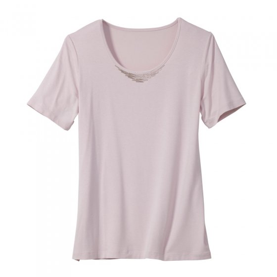 T-Shirt,2er Pa.,taupe+rose,S S | Taupe#Rose