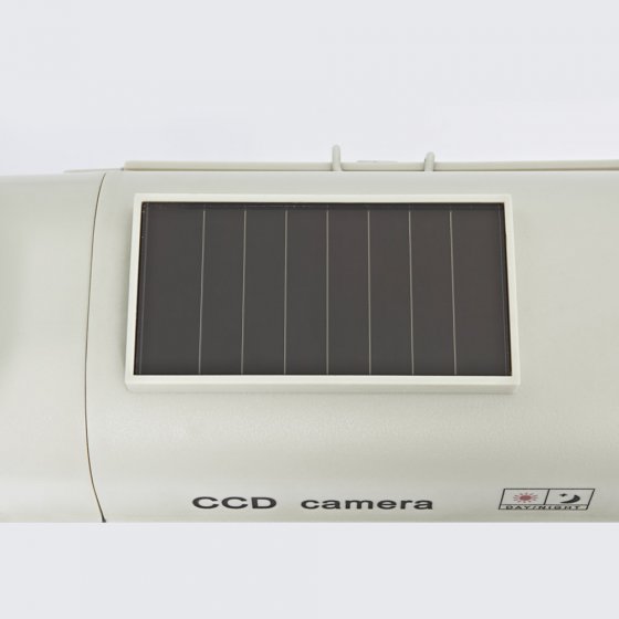 Solar-Kamera mit roter LED 