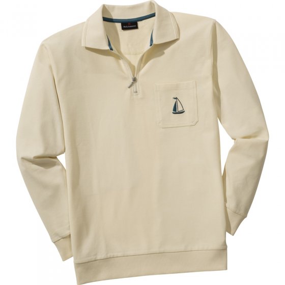 Polo-Langarmshirt 