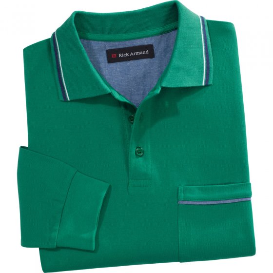 Piqué Poloshirt,grün,M M | Grün