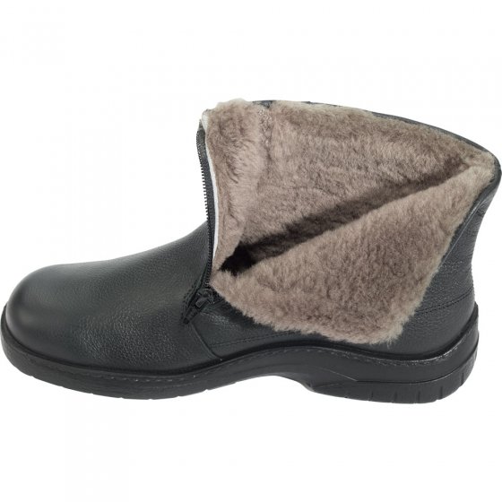 Aircomf.-Lammfellstiefel,sw,47 47 | Schwarz