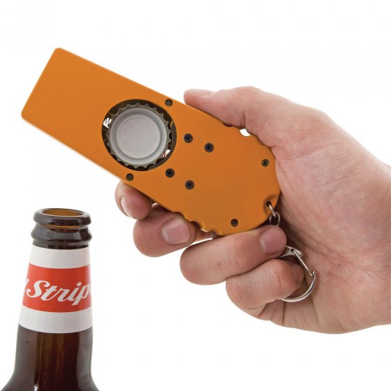 Flaschenöffner mit Abschussfunktion 