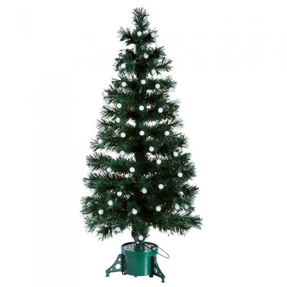 LED-Weihnachtsbaum mit Fiberoptik 