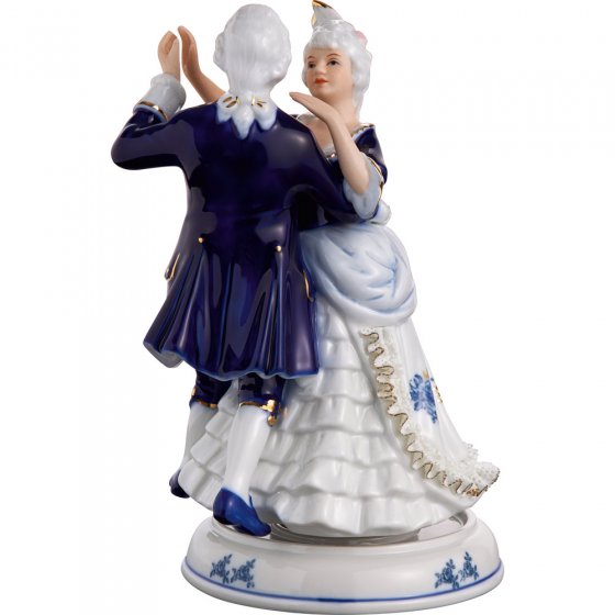 Porzellan-Spieluhr „Tanzendes Paar" 
