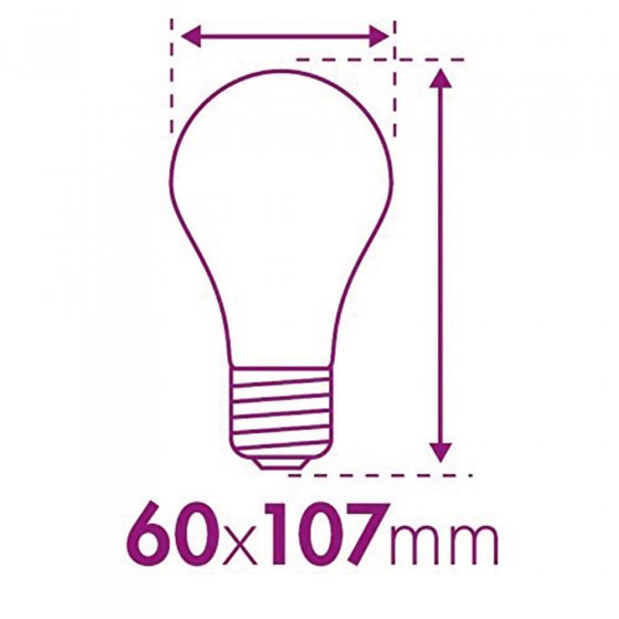 LED-Filament-Glühlampe E27 