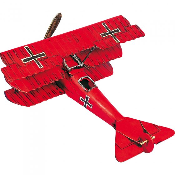 Blechmodell Fokker „Roter Baron" 