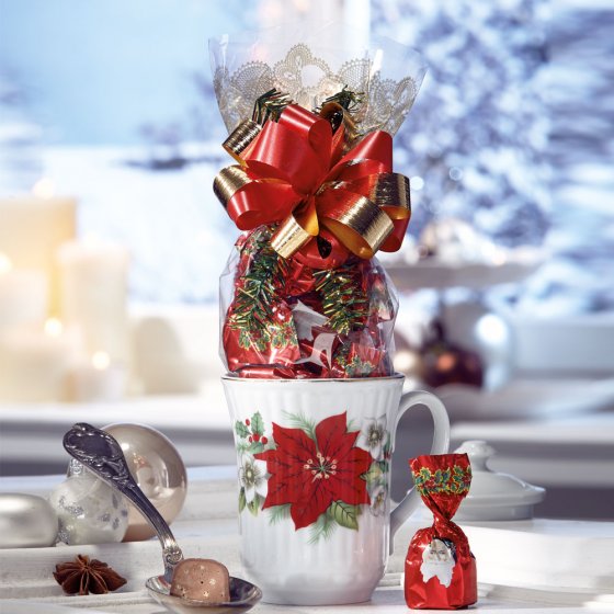 Präsent-Tasse „Christstern“ 