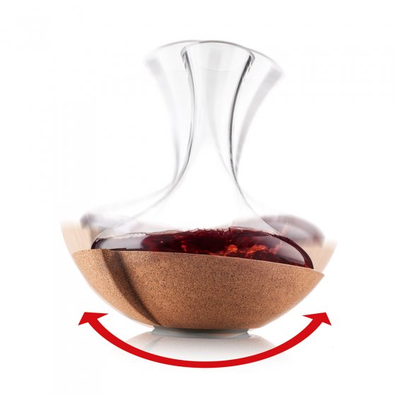 Kreisschwing-Weinbelüfterkaraffe 