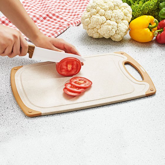 Keramik-Messerset in Holzoptik 