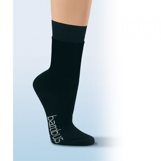 Atmungsaktive Socken 6 Paar 35/38 | Schwarz