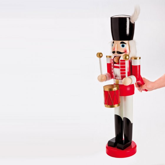 Gigant Nussknacker "Trommler"